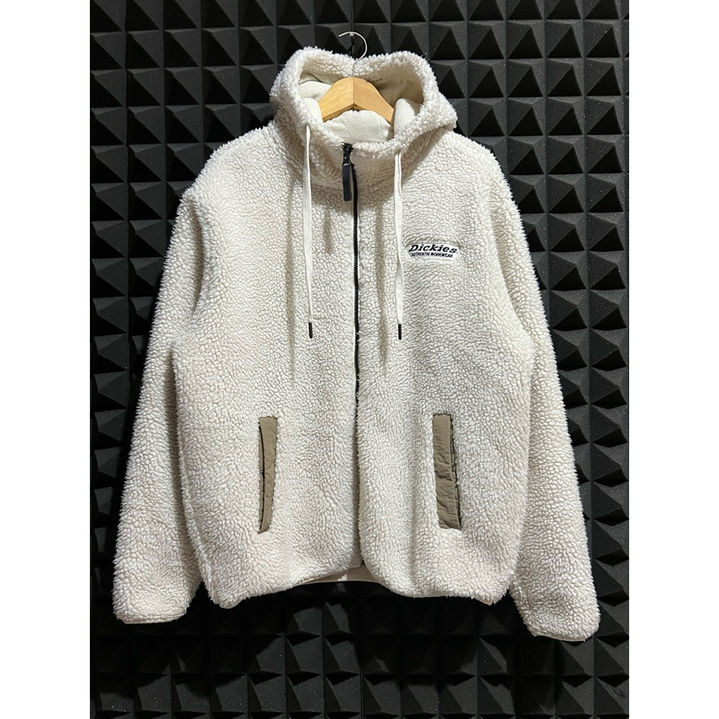 zip hoodie dickies fleece