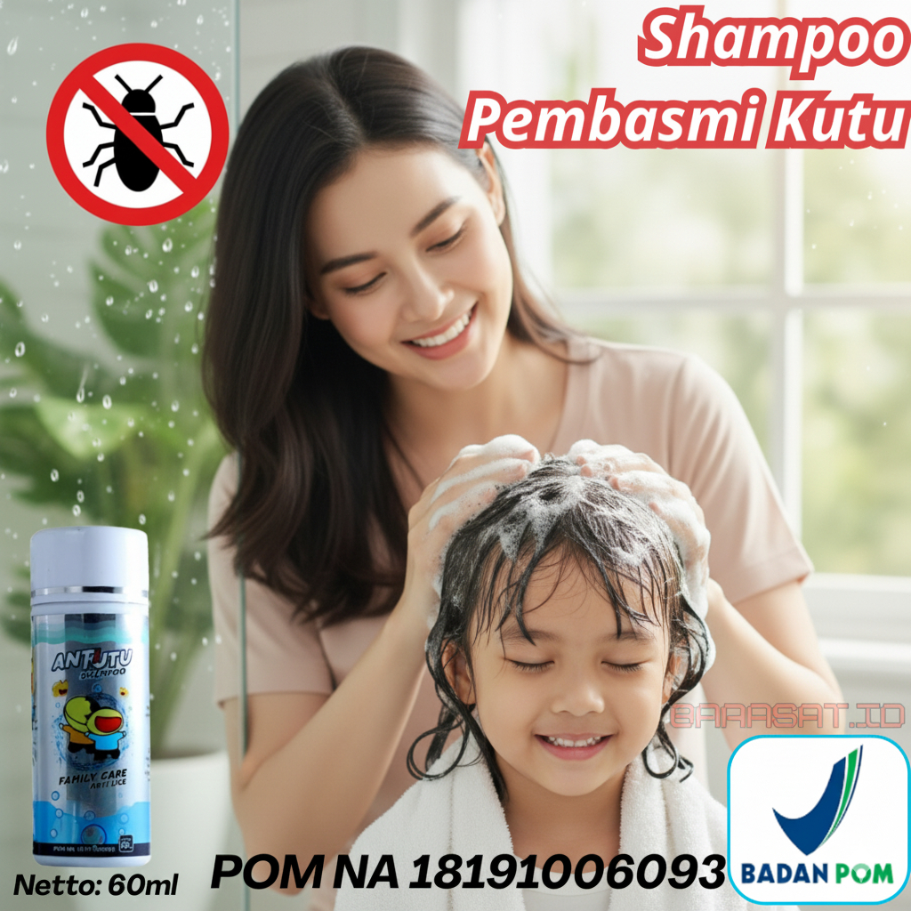 shampo kutu rambut anak shampo kutu ampuh membasmi kutu sampai ke telurnya kutu bebas shampo