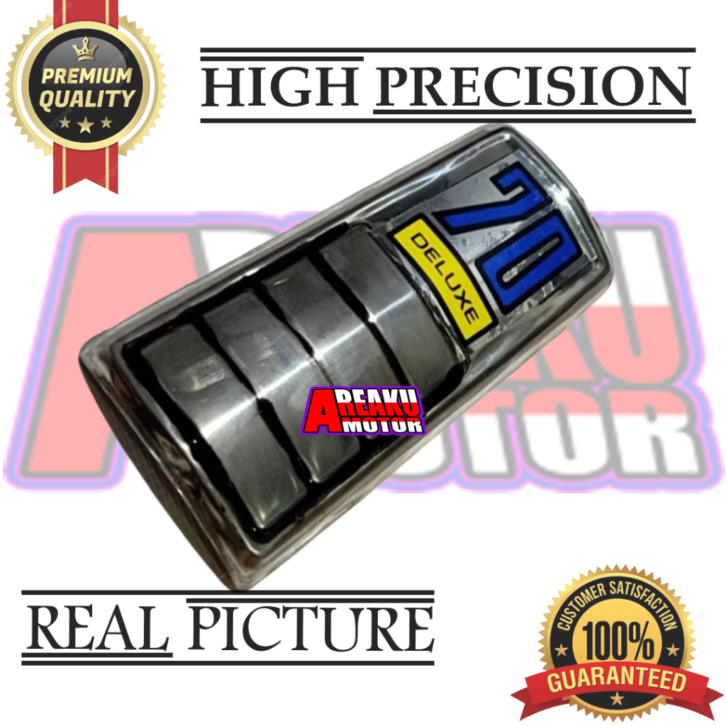 emblem c70 dasi logo (Honda C70) logo sayap depan Honda C70 tulisan dasi logo C70