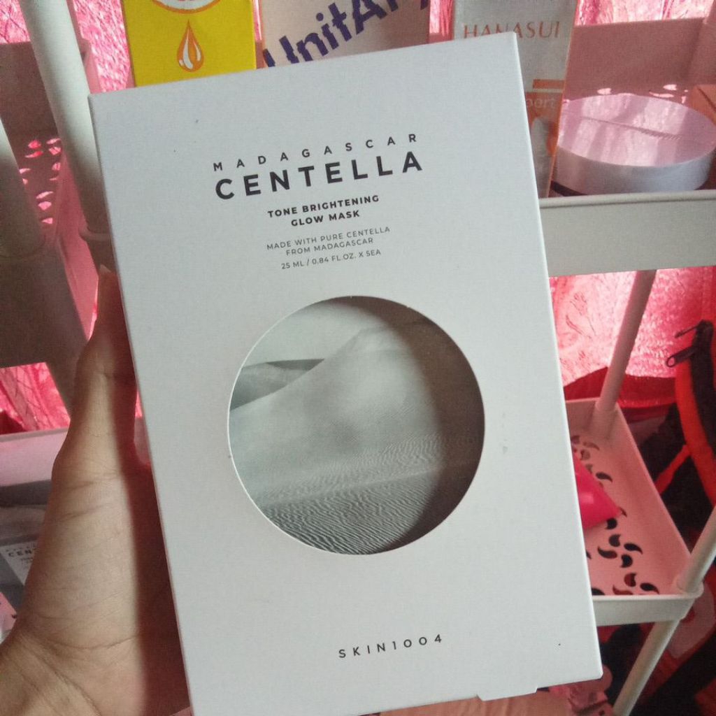 Masker Wajah SKIN1004 Madagascar Centella 25ml - Mencerahkan & Menenangkan Kulit