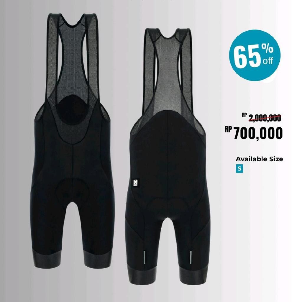 Bib Shorts SANTINI VARA Nat Padding For Woman Nero Black