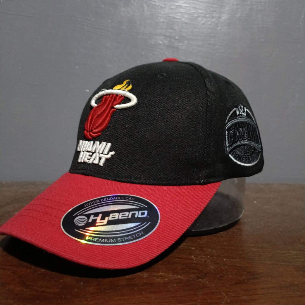Topi Basket NBA Miami Heat Second Cap Built Up