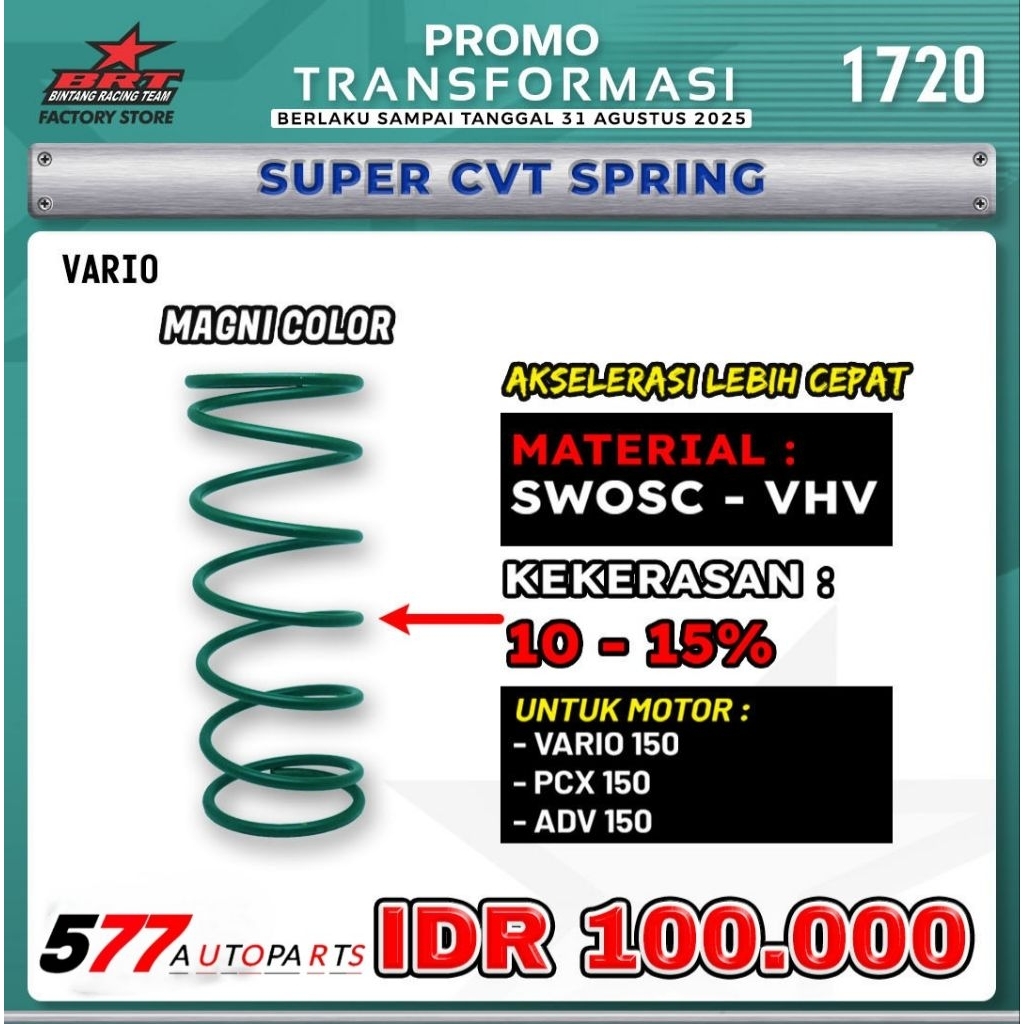 Per Cvt BRT Vario 150, Pcx 150, Adv 150