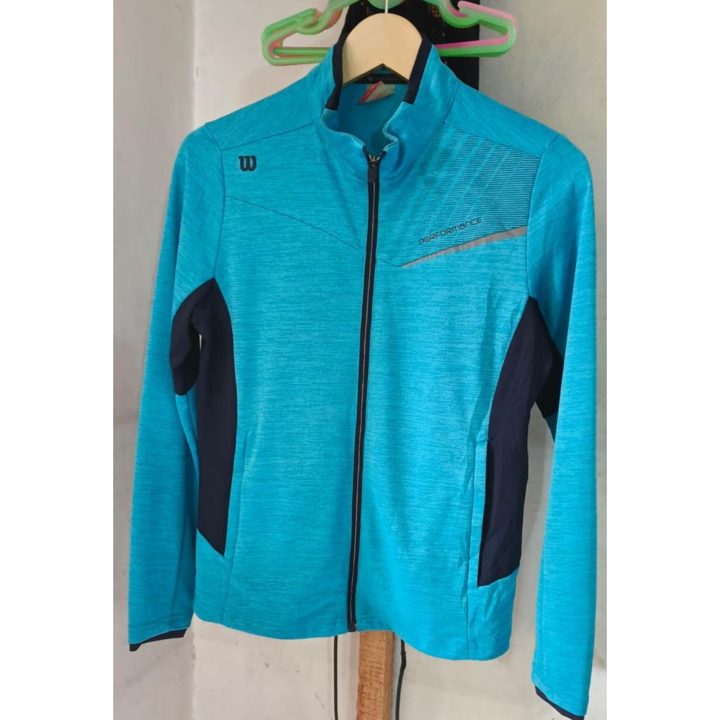 ( JAKET RUNNING UNISEX WILSON ORIGINAL )