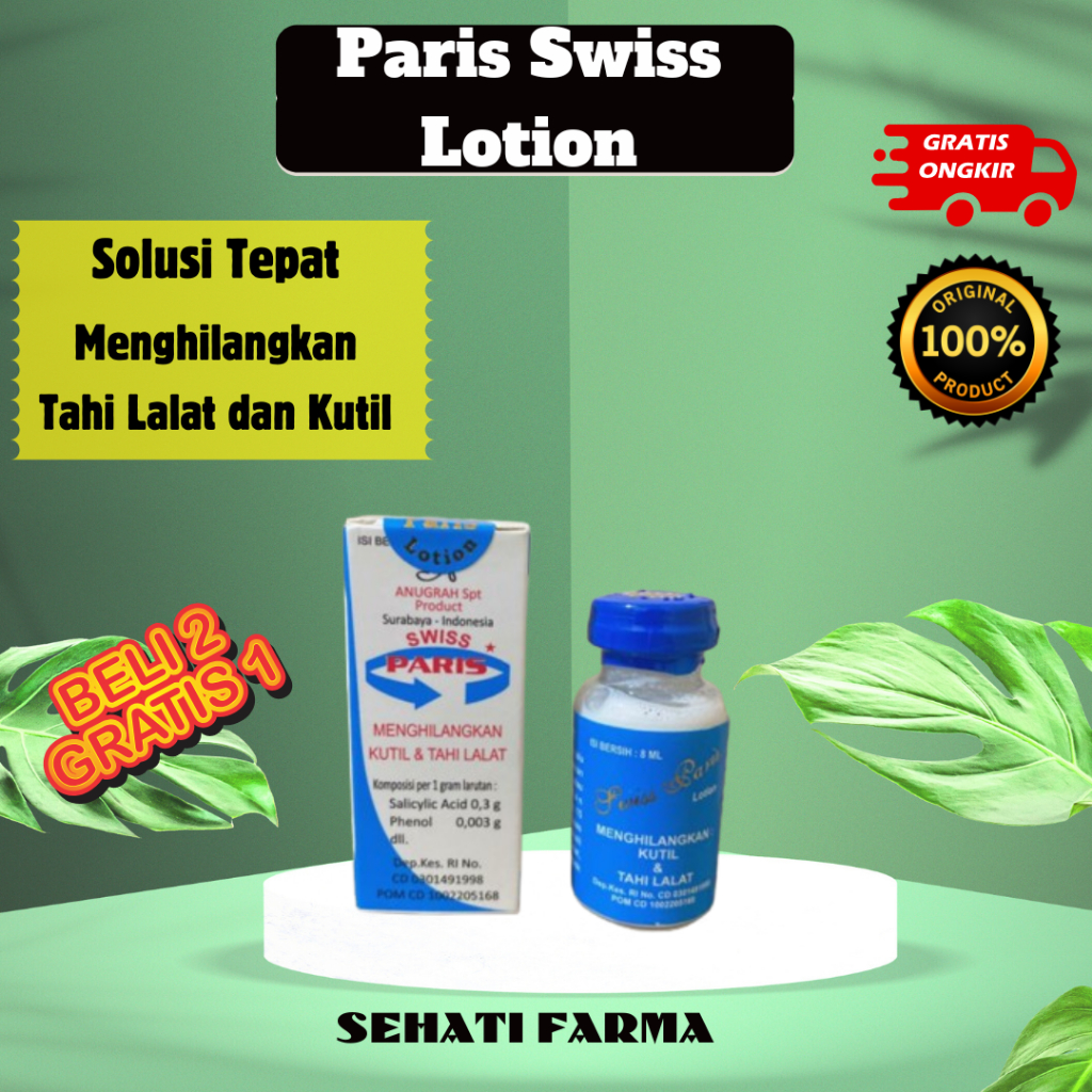 (Original) Lotion Obat Penghilang Tahi Lalat Penghilang Tahi Lalat di Wajah Penghilang Kutil SWISS P