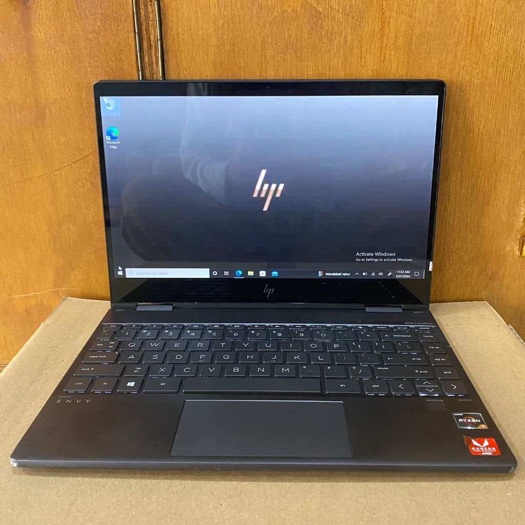Laptop Hp Envy X360 13-ar0006AU, Amd Ryzen 7 - 3700U, 16Gb / 512Gb, TC, Black