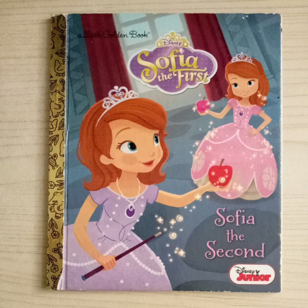 BUKU A LITTLE GOLDEN BOOK DISNEY SOFIA THE FIRST SOFIA THE SECOND
