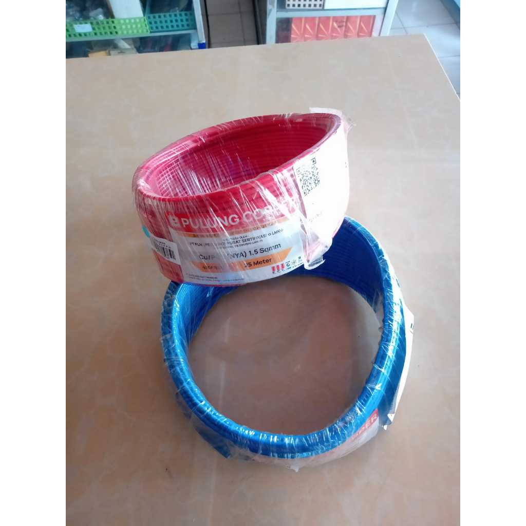Kabel Nya Pulung 1x1.5x25mm Kualitas Tinggi Awet dan Tahan Lama Ideal untuk Penggunaan Sehari-hari d