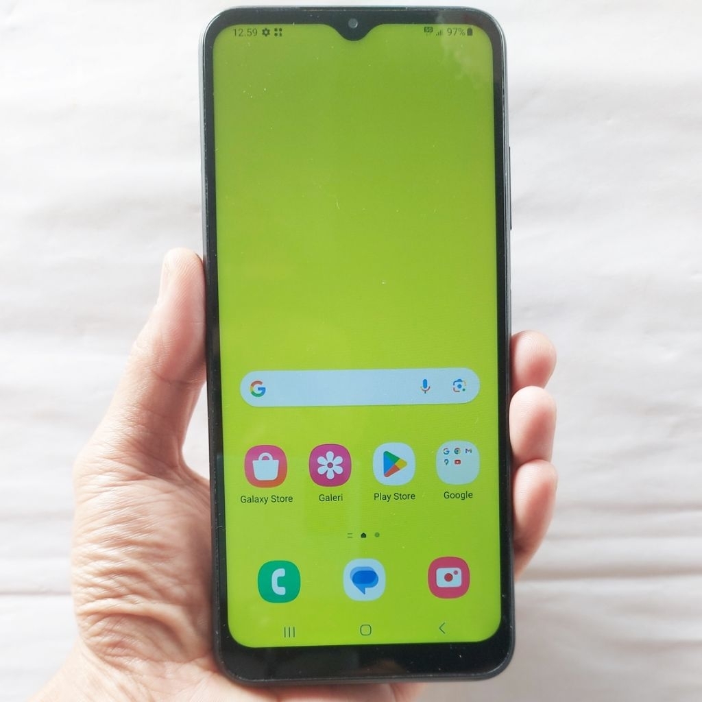 Handphone Hp Samsung A22 5G Second 6/128 GB Eks Resmi Sein Mulus Original