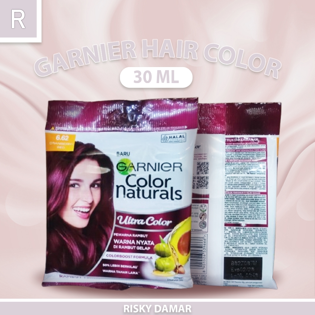 GARNIER Hair Color Naturals Pastel Series 30 ML + 30 GR [HALAL] Pewarna Semir Cat Rambut Ultra Color