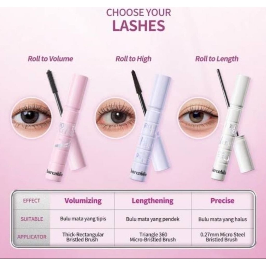Barenbliss mascara waterproof