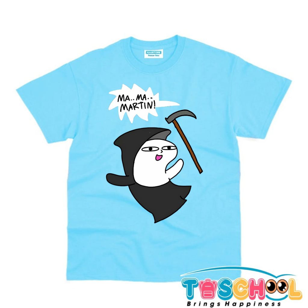 BAJU ANAK KAOS ANAK VERNALTA MARTIN ANIMASI