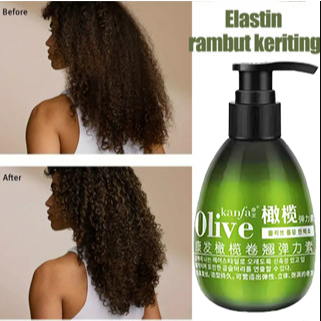 Gel Rambut Keriting Curl Cream  Rambut Ikal Krim Rambut Bergelombang Curl Defining Cream Perawatan R