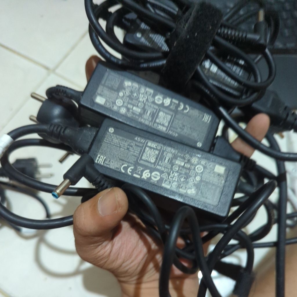 adaptor laptop hp 45w