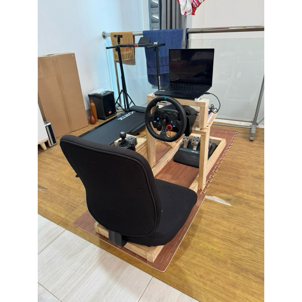 Rig DIY driving simulator (Cocok untuk G29)