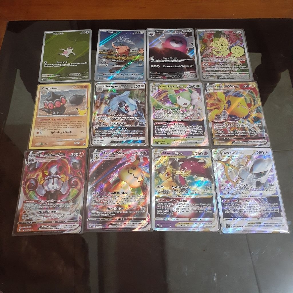 [PART 07012607] Pokemon Trading Card Game TCG VMAX VSTAR GX 25th ARArceus Mawile Mimikyu Chandelure 