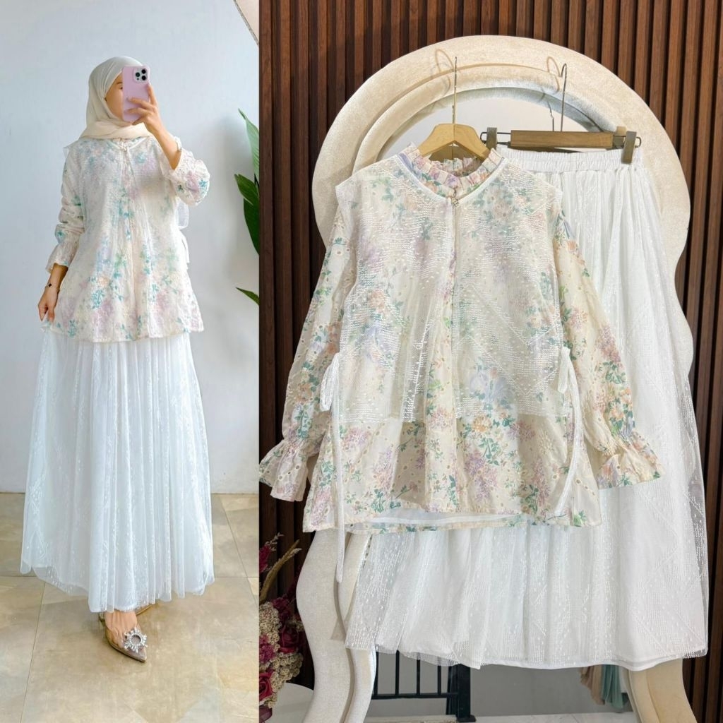 Set Rok Mewah Extu Heritage Liana One Set Original