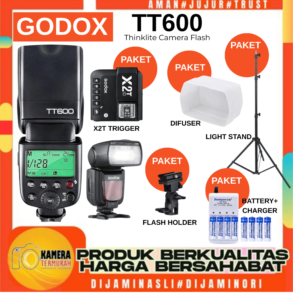Godox TT600 Flash HSS Universal Speedlite kamera mirrorles - Flash Kamera Universal Godox