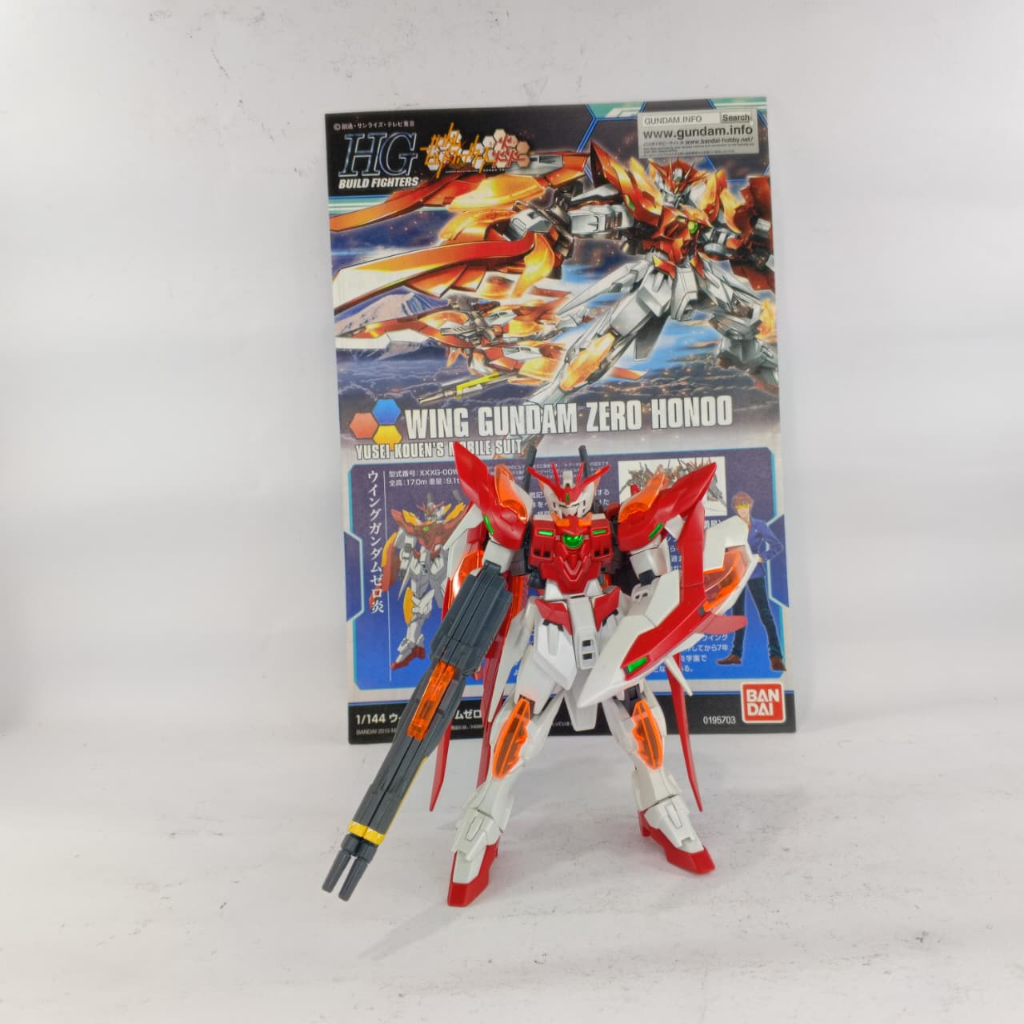 Bandai HGBF Wing Honoo / Model Kit Gundam HG 1/144 2nd Sudah Rakit HS182