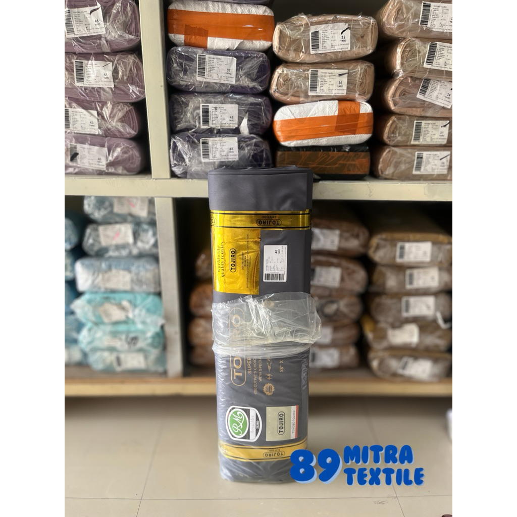 KAIN TOYOBO TOJIRO PREMIUM  ABU TUA 1 ROLLAN/GULUNGAN ISI 40 YARD