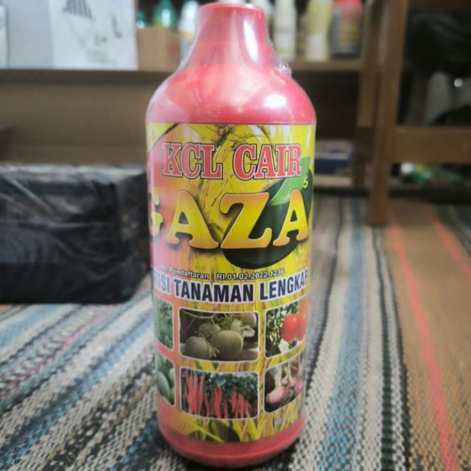 NUTRISI TANAMAN KCL CAIR GAZA 1 LITER