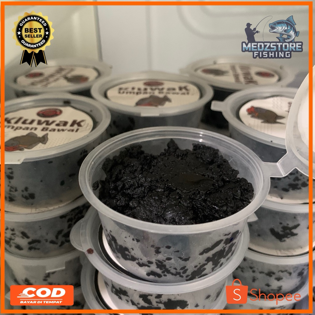 umpan ikan bawal KLUWAK pucung || berat 40gram-solusi umpan ikan bawal