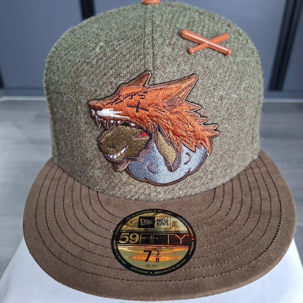 Justfitteds False Flag Vol 9 x Harris Tweed x New Era 59FIFTY 7 1/8 & 7 3/8