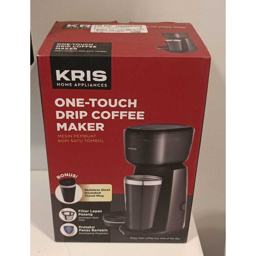 Kris Coffe Maker 420 Ml With Tumbler