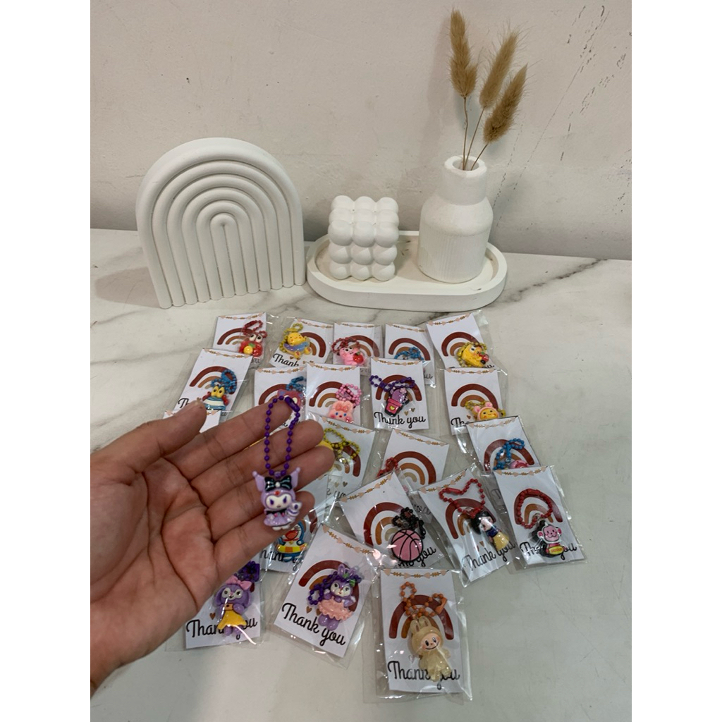 GANTUNGAN KUNCI KARAKTER LUCU / GANTUNGAN HP / GANTUNGAN KUNCI TAS / SOUVENIR GANTUNGAM KUNCI KARAKT