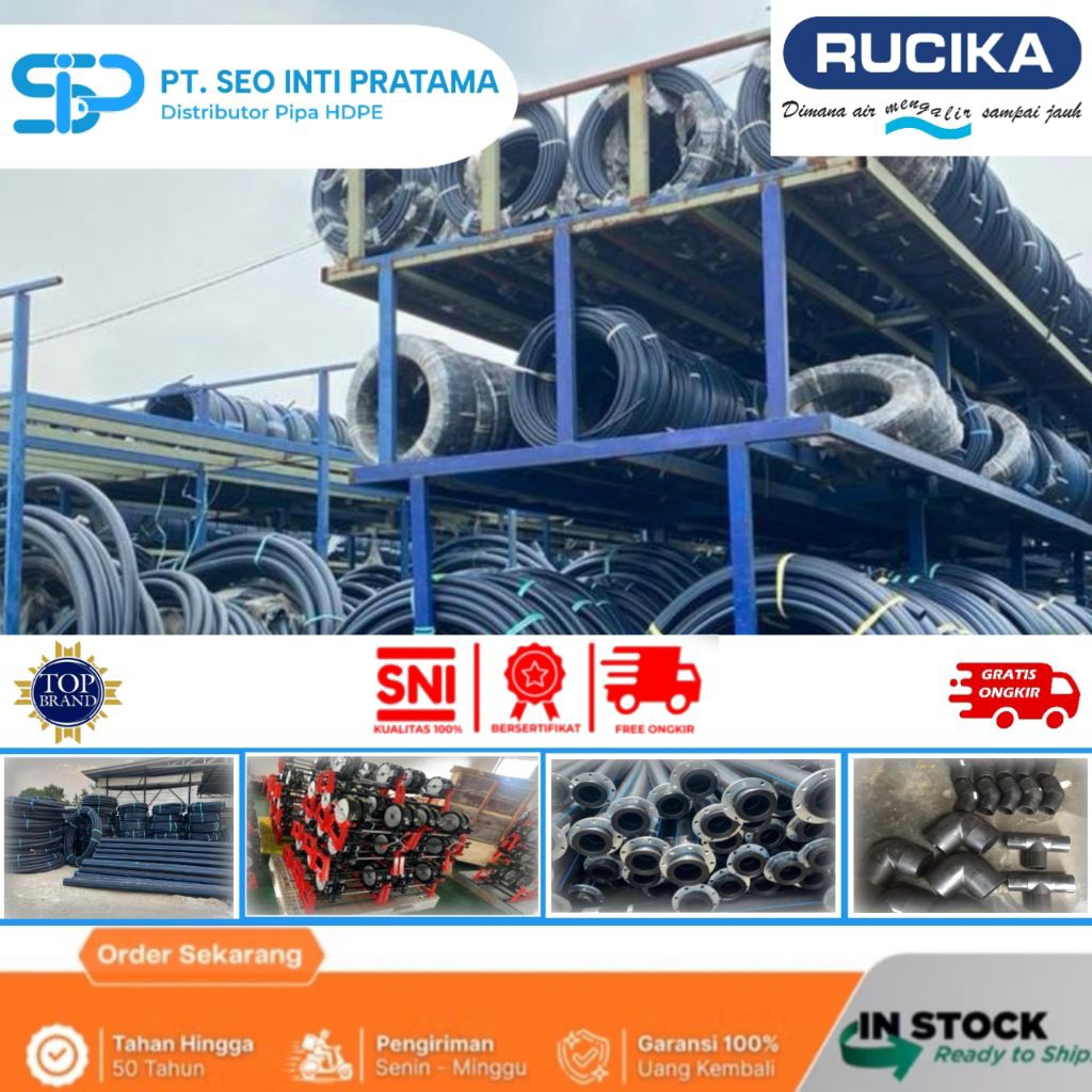 Pipa Hdpe 40mm PN16 - Pipa Hdpe Terlengkap - Pipa Hdpe Berkualitas