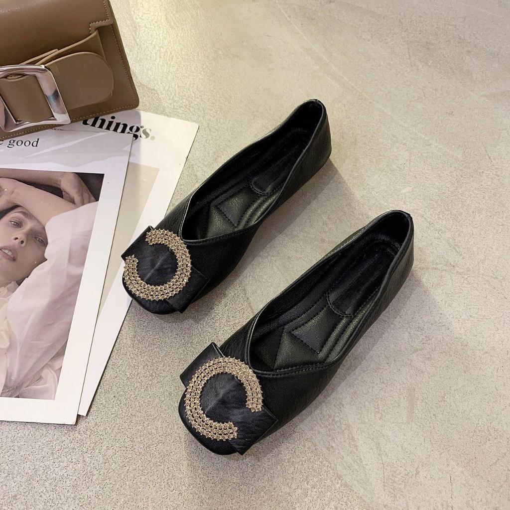Emita bloom sepatu flat shoes wanita kekinian kuliah lucu sepatu flat wanita terbaru 2026 flat shoes