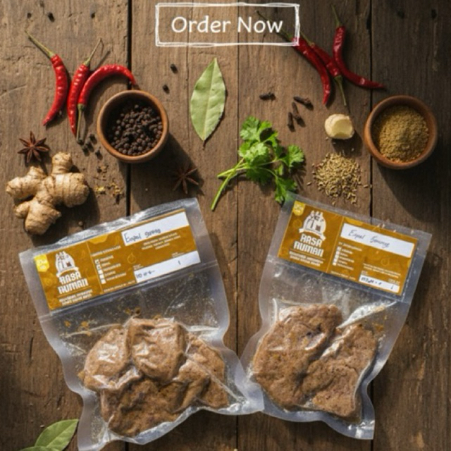 Rasa Rumah | Empal Goreng| Lauk Frozen makanan instan,praktis tanpa pengawet