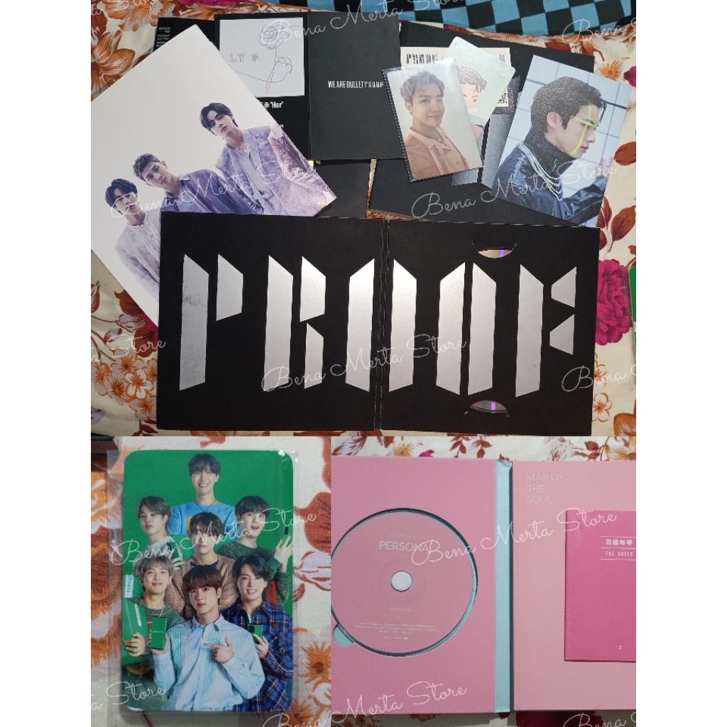 [PRELOVED] ALBUM BTS PROOF, ALBUM BTS PERSONA, PC (BACA DESKRIPSI)