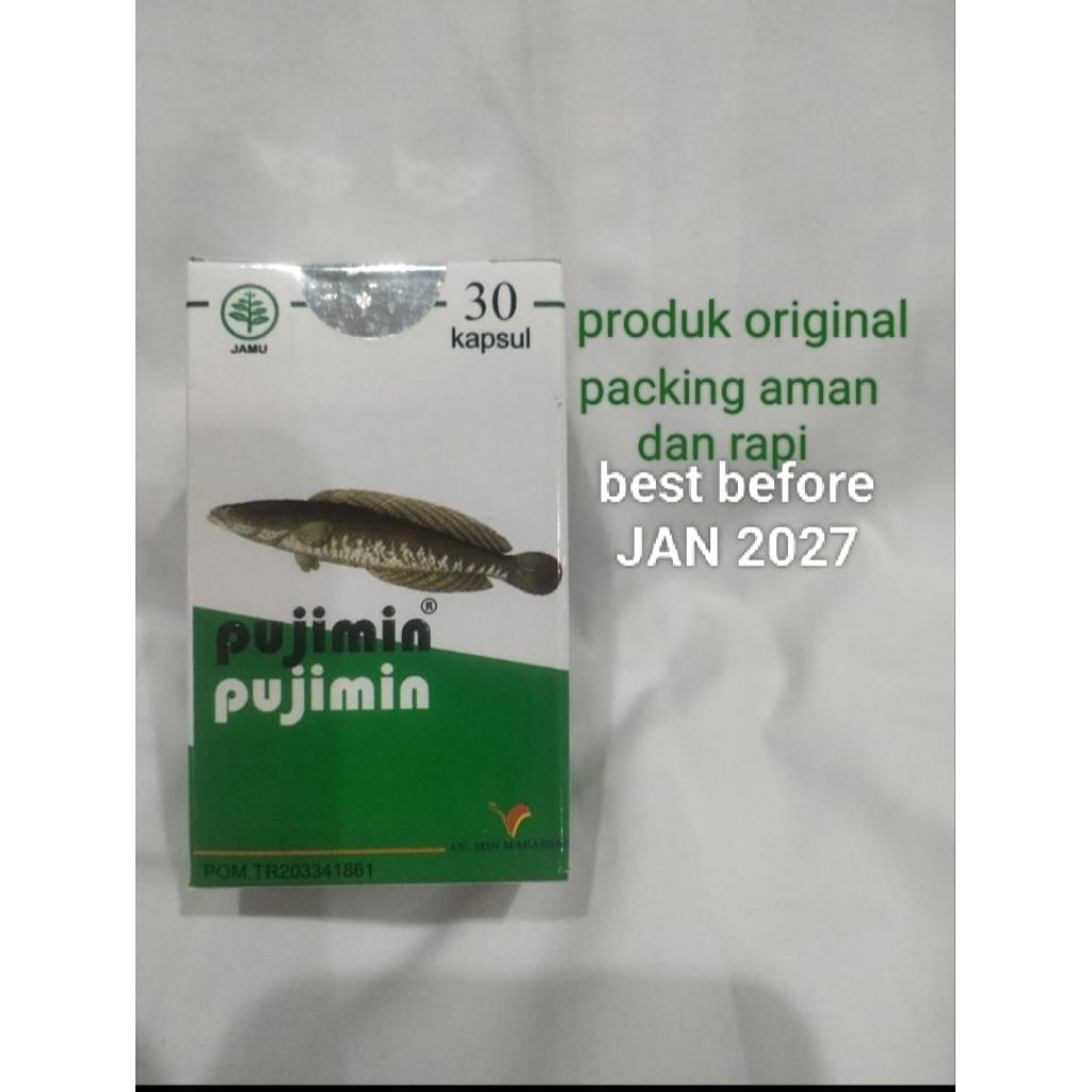 Pujimin Kapsul Ekstrak Ikan Gabus