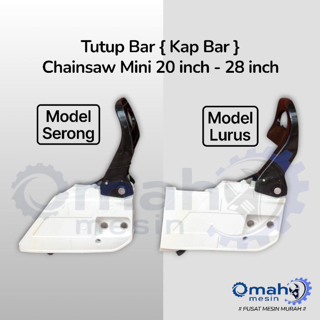 Tutup Bar Kap Bar Senso 5200 5500 5800 6800 7800 9800 9900 / Kap Bar Chainsaw 20 inch - 28 inch