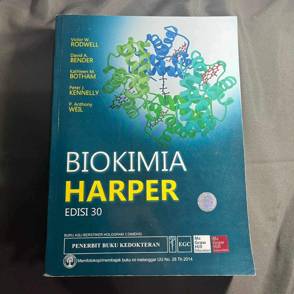 Biokimia Harper Edisi 30 ORIGINAL