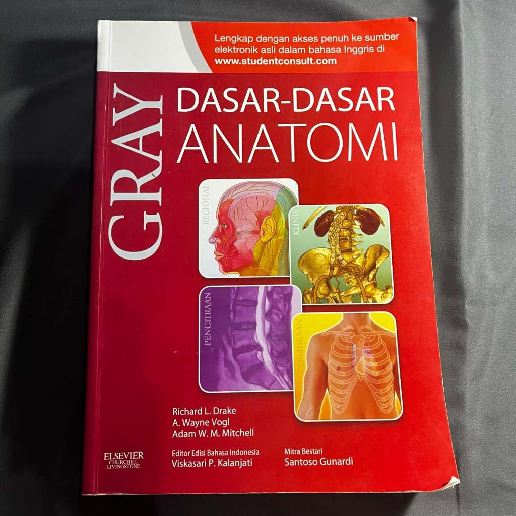 Buku Gray Dasar Dasar Anatomi Edisi 1 ORIGINAL