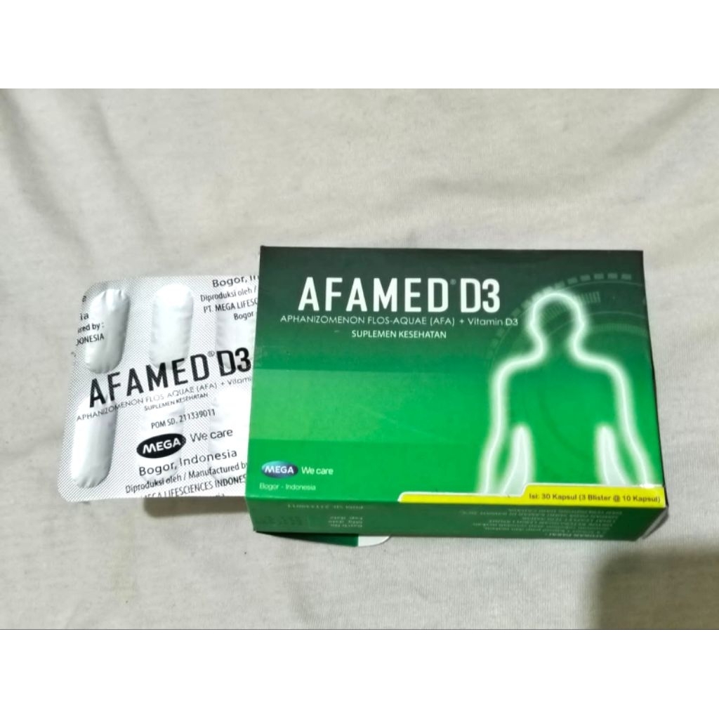 Afamed D3 vitamin BOX 30 Capsul