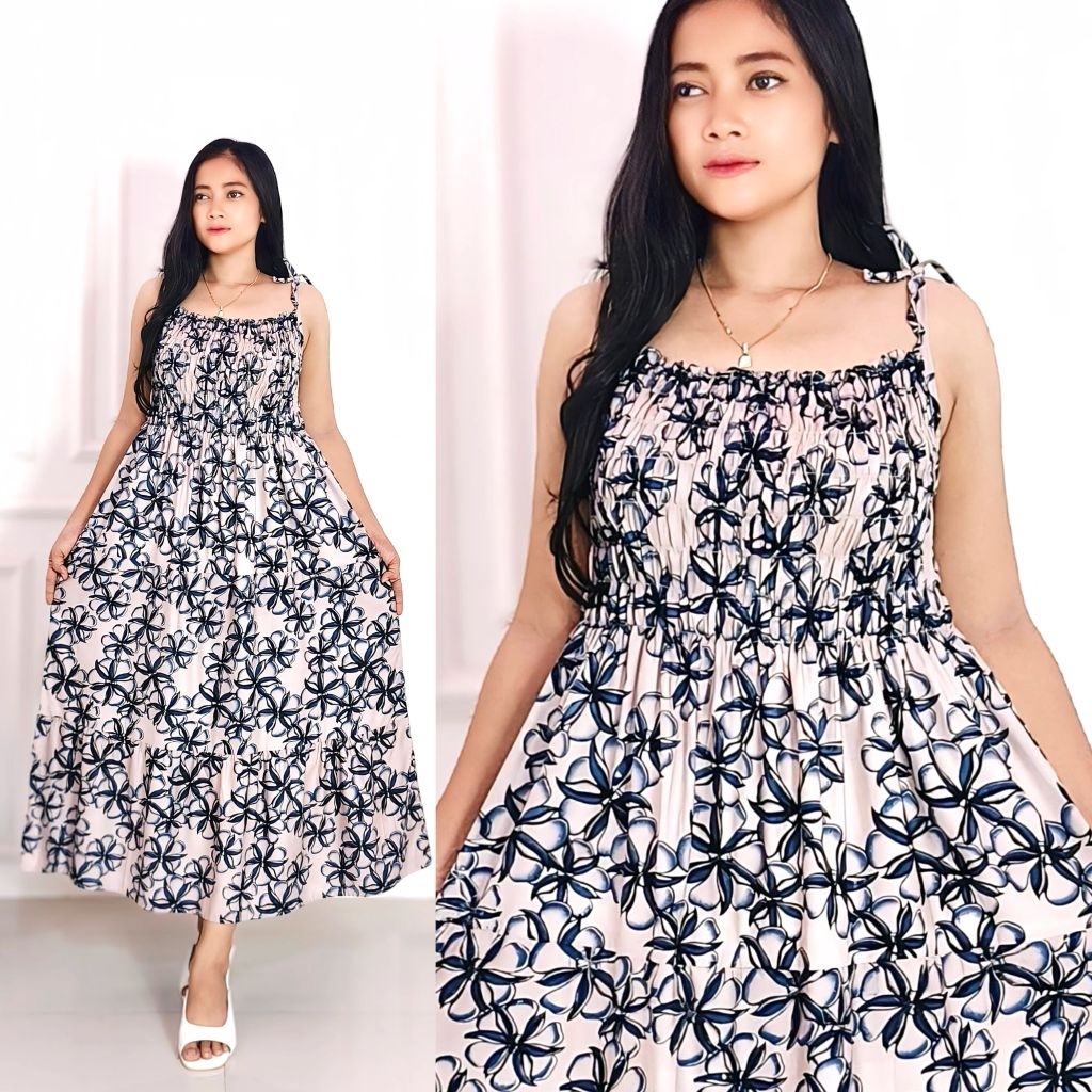 DASTER JUMBO YUKENSI KERUT KARET DADA LD 140 PB 115/BAJU SANTAI WANITA