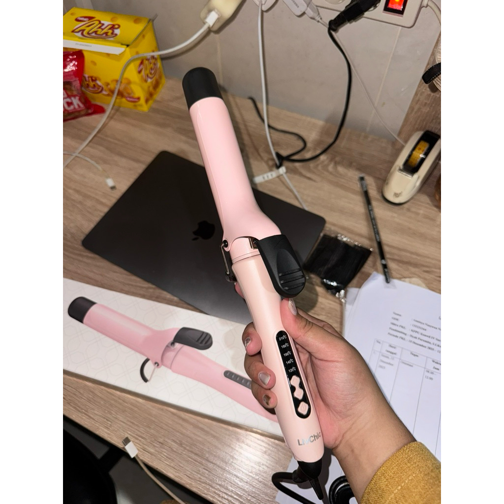 Preloved MURAH Catok Rambut LivChic Curly Iron Catokan 32mm