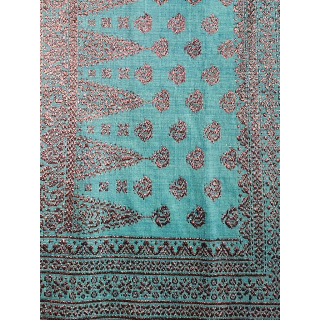 Songket Palembang Tujuh Saudara Original Benang Rose Gold Products 999