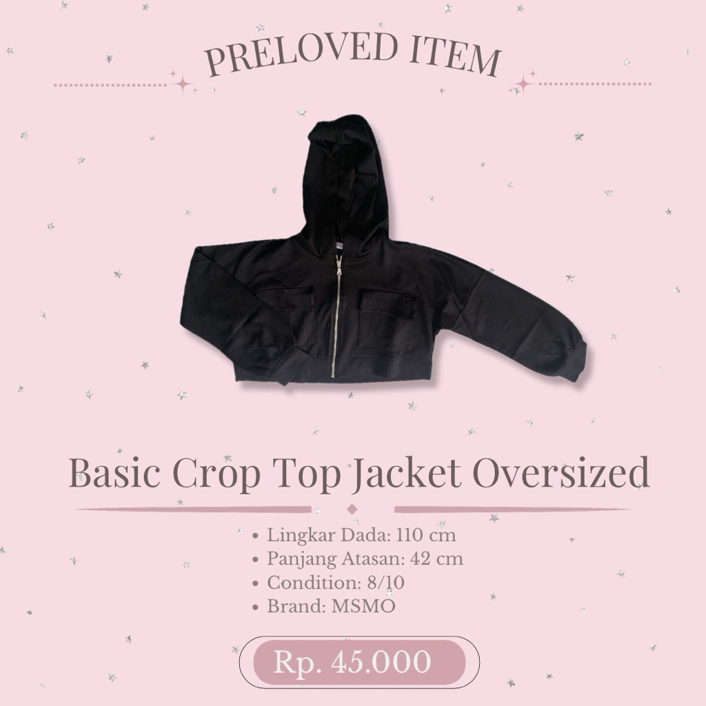 Preloved Jacket Crop