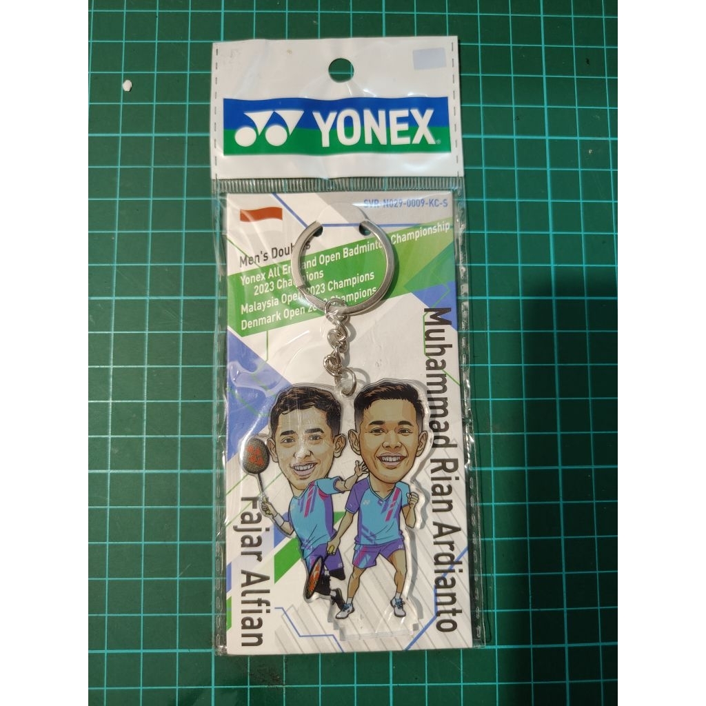 Gantungan Kunci Yonex – Fajar Alfian & Muhammad Rian Ardianto Edition