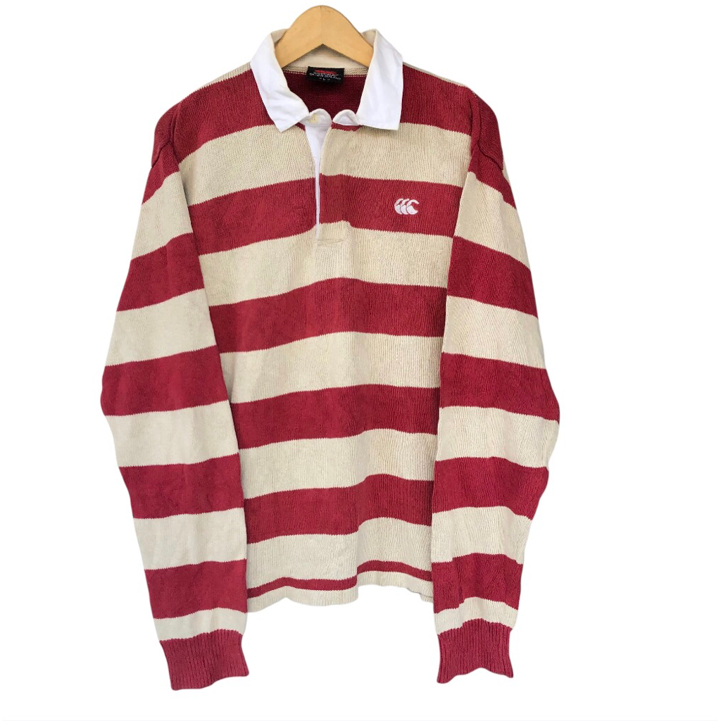 Canterbury Rugby shirt / vintage canterbury rugby / canterbury longsleeve shirt
