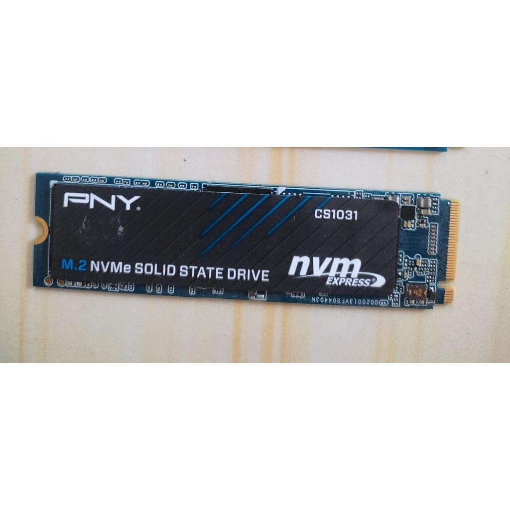 Ssd Nvme M. 2 PNY 256gb bekas