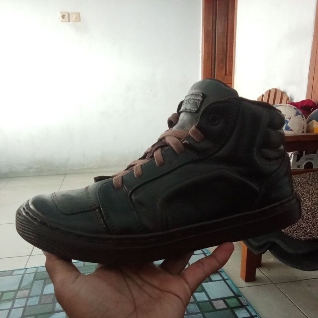Eiger gaea/sepatu ridding size 42 warna coklat,kulit /leather lengkap box