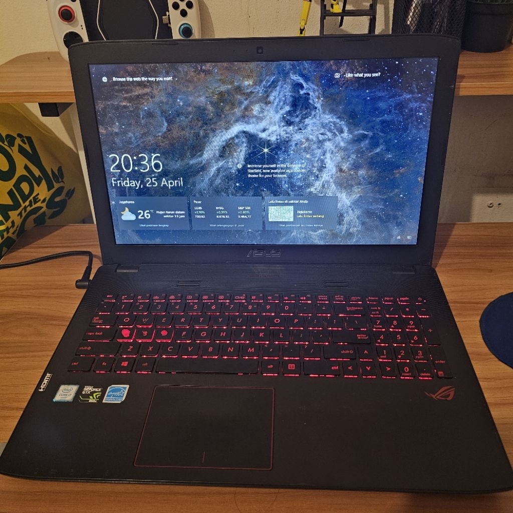 Asus ROG Gaming Laptop GL552VX 2TB