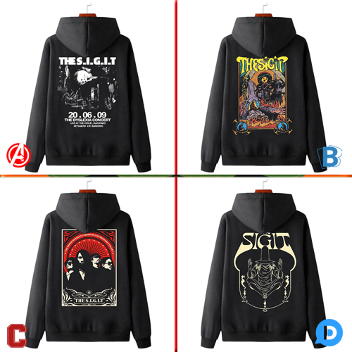 Sweater The Sigit Hoodie Casual Unisex Bahan Cotton Fleece [Bisa COD]