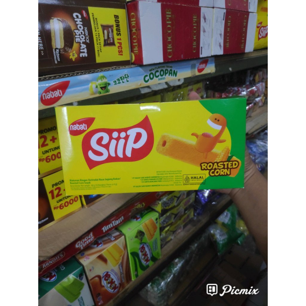 Siip Box Isi 20 Snack 500 An Rasa Chat
