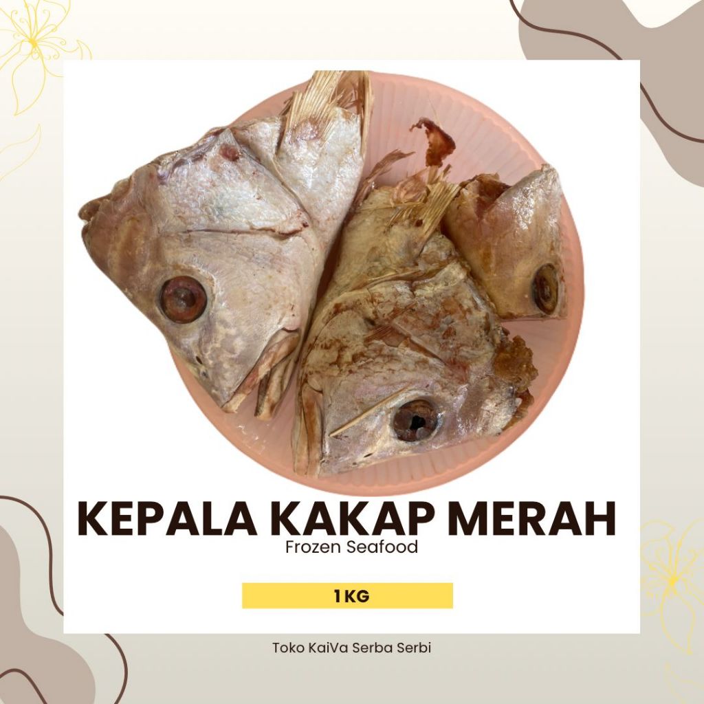 KEPALA IKAN KAKAP MERAH |IKAN | KEPALA IKAN | IKAN KAKAP MERAH